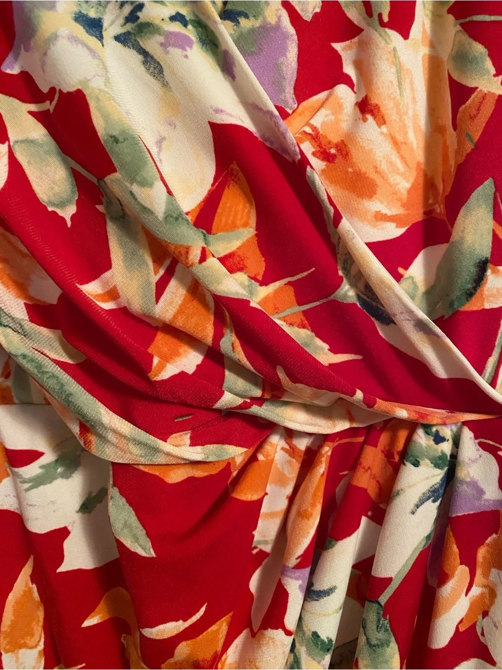 Beautiful Maggy London Multi Color Floral Midi Dress, Size 2 - Picture 5 of 10